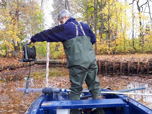 Der Schlossteich in Malschwitz Baruth (Ausgangssituation)