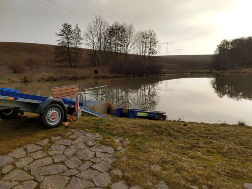Der Teich in Lichtenau (Behandlung Mai 2022)