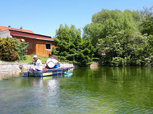Der Dorfteich in Oberförstchen (Behandlung Juni 2021)